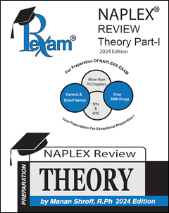 RxExam NAPLEX Review Theory Part I & Part II 2023 Edition
