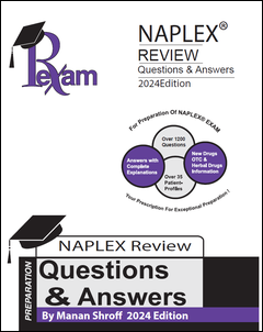 RxExam NAPLEX Review Questions & Answers 2024 Edition
