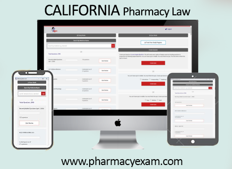 California-CPJE Pharmacy Law Test (Online Access)
