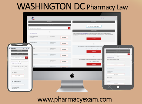 District of Columbia Pharmacy Law Test (Online Access)