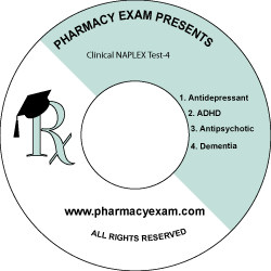 Clinical NAPLEX Test-4 (Cd Rom)