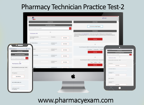 Pharmacy Technician (PTCE) Practice Test 2 (150 questions Downloadable)